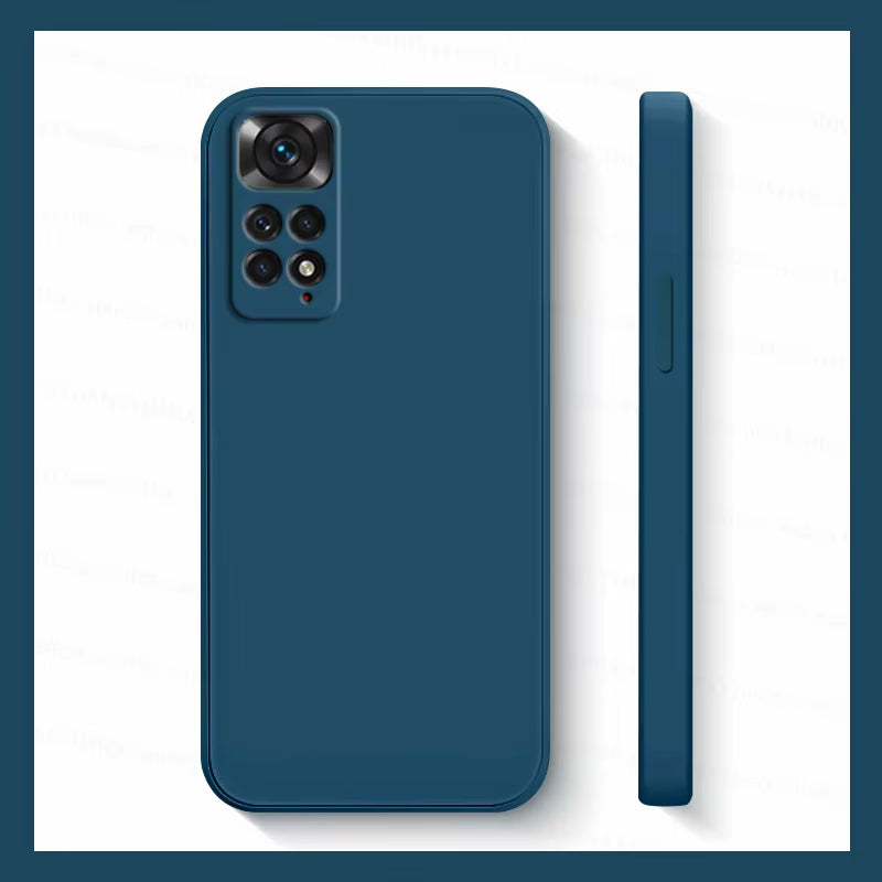 Case for Xiaomi Redmi Note 11S Cases Xiaomi Redmi Note 11S 10 11 12 13 Pro plus 5G Cover Shockproof Liquid Silicone Phone Cover