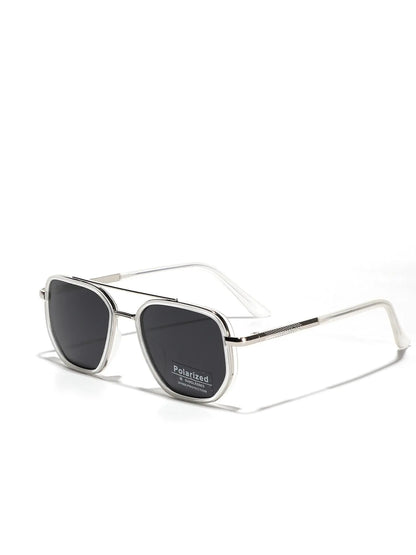 Summer 2025 Simple Sunglasses for Everyday Use, Summer Geometric Frame Double Beam Fashion Sunglasses, Travel Accessories, National Day Offers